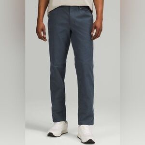Lululemon Men’s ABC Classic-Fit Pant 32" *Utilitech- Iron Blue/ Size 35